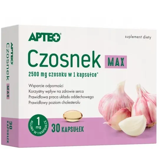 CZOSNEK MAX APTEO 30 kapsułek
