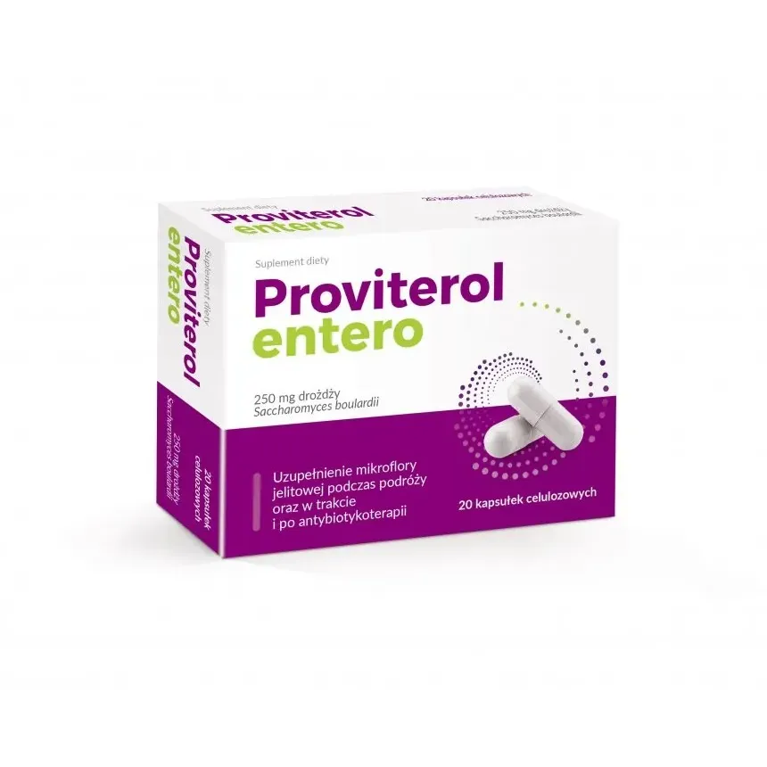 PROTEGO PROVITEROL ENTERO 20 kapsułek
