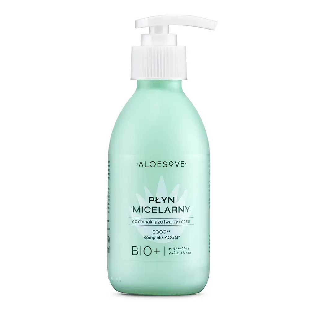 ALOESOVE Płyn micelarny do demakijażu twarzy i oczu 190ml
