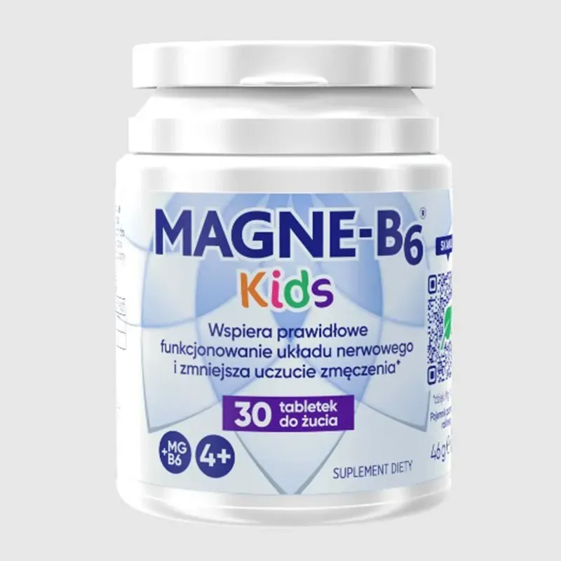 MAGNE B6 KIDS 30 tabletek do żucia o smaku arbuza