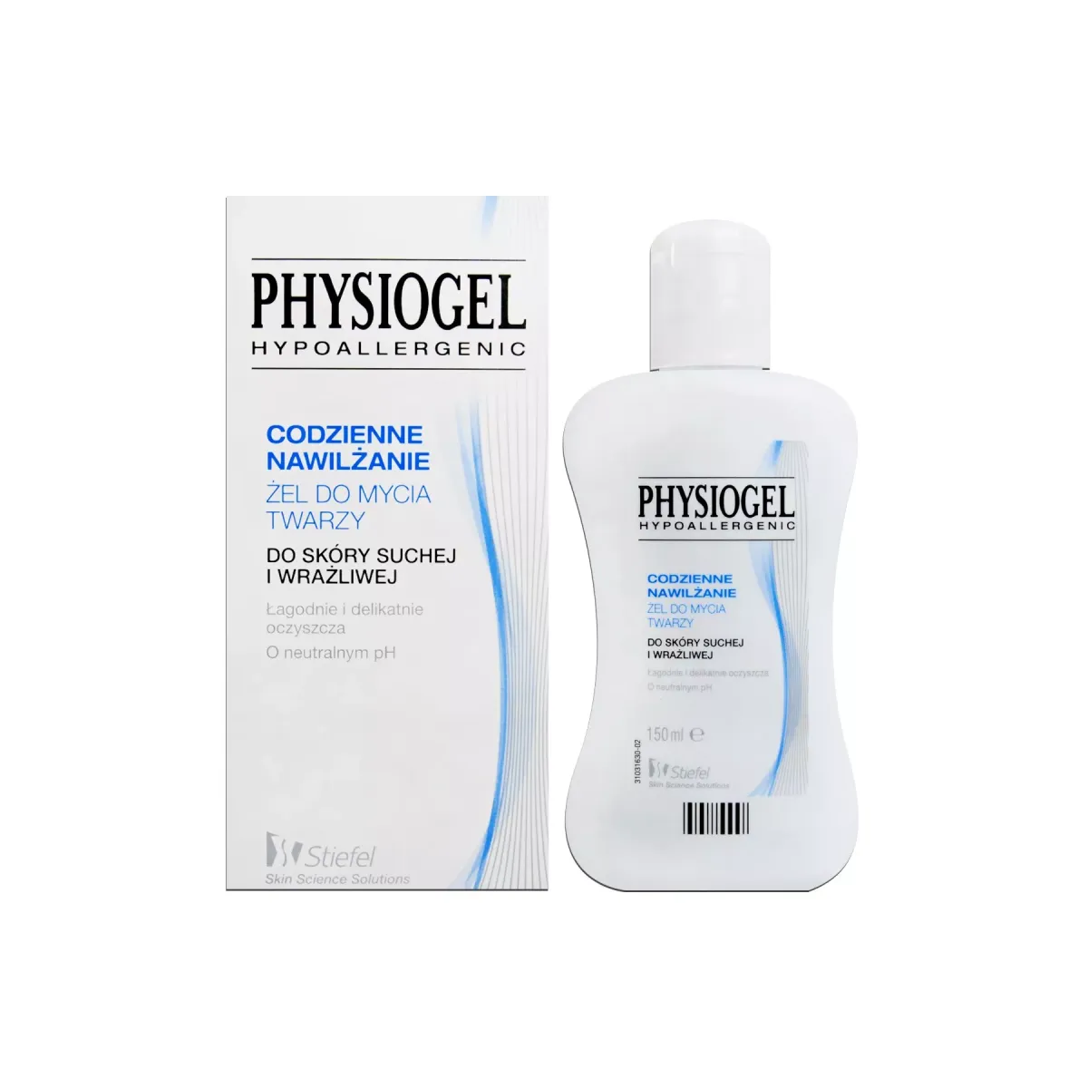 PHYSIOGEL CODZIENNE NAWILŻANIE ŻEL DO MYCIA TWARZY 150 ml