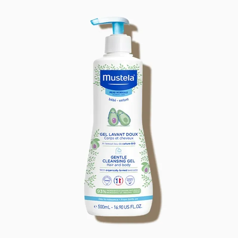 MUSTELA BEBE DELIKATNY ŻEL DO MYCIA Z ORGANICZNYM AWOKADO 500 ml