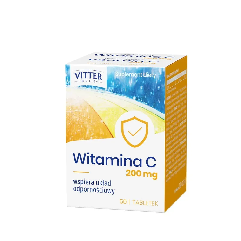 WITAMINA C 200 mg 50 tabletek VITTER