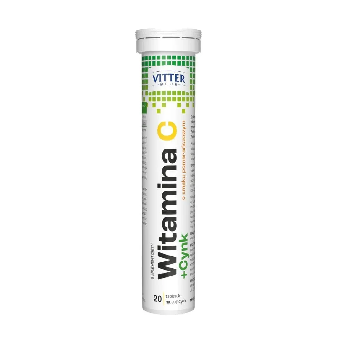 WITAMINA C + CYNK 20 tabletek musujących Vitter