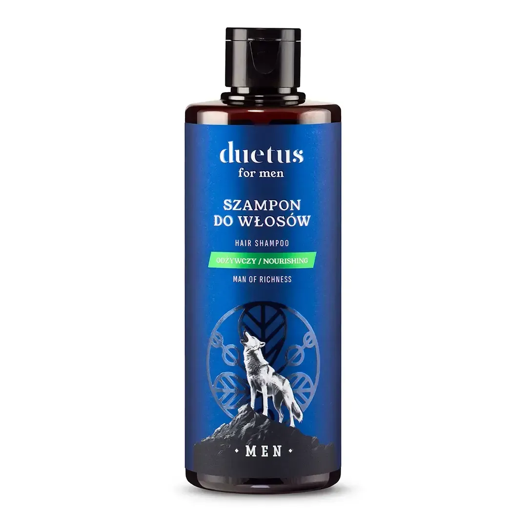 DUETUS FOR MEN Szampon do włosów odżywczy 300ml