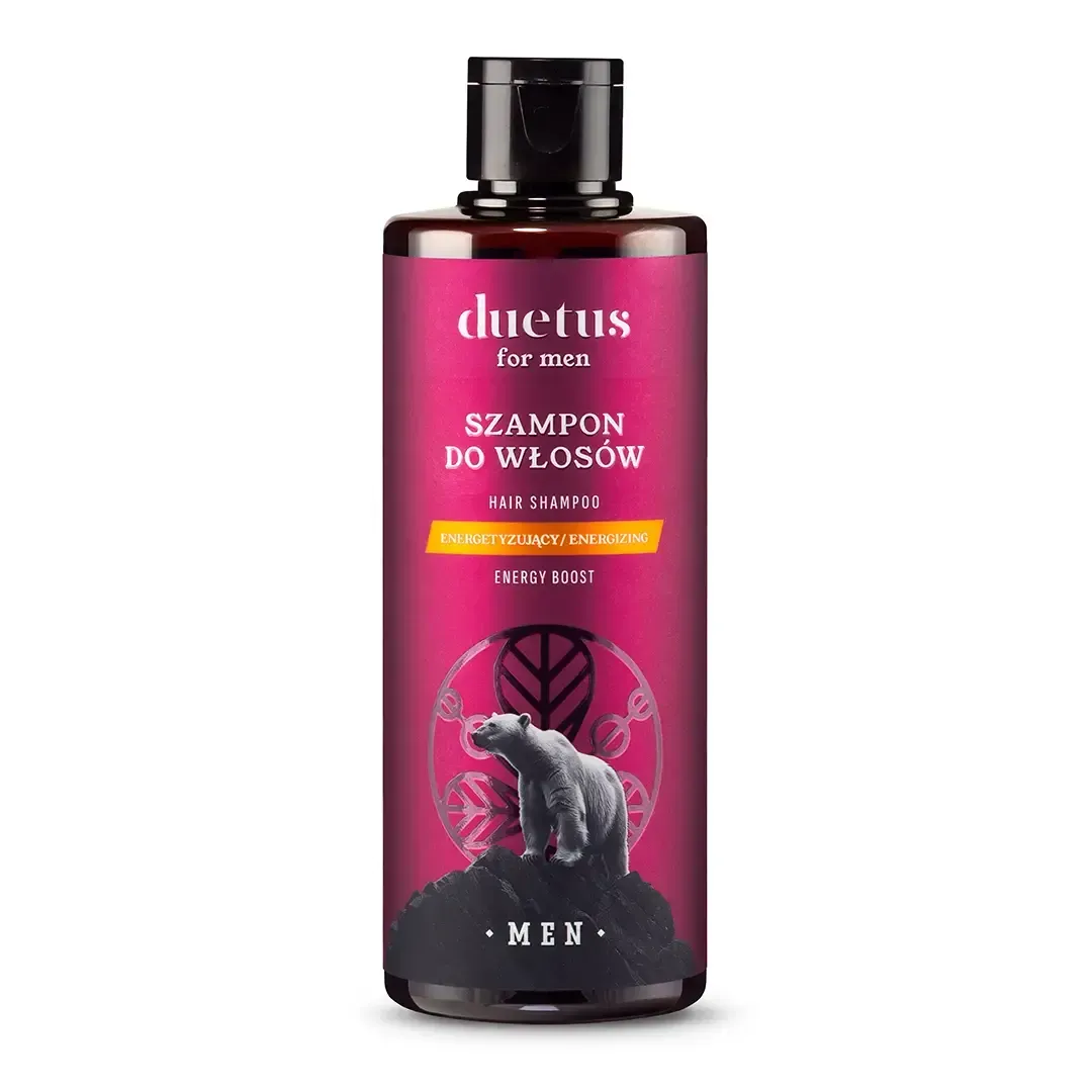 DUETUS FOR MEN Szampon do włosów energetyzujący 300ml